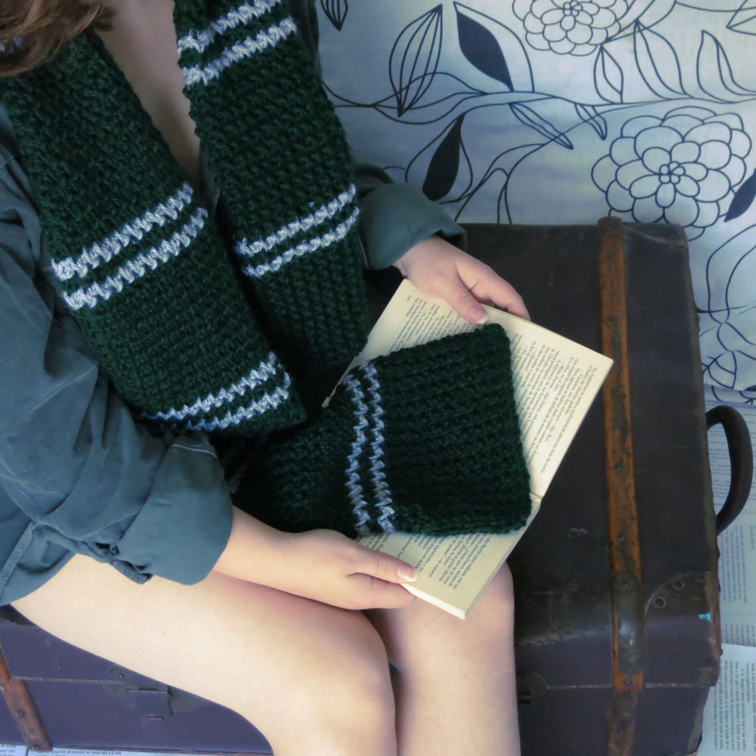 Bufandas de Harry Potter a crochet 